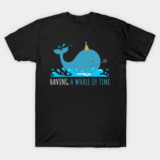 'Funny Whale' Cute Ocean Whale Pun Gift T-Shirt